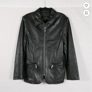 Y2K Valerie Stevens Leather Jacket